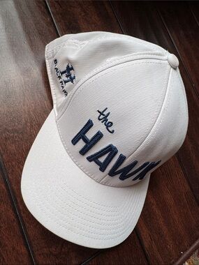 White "The Hawks" Embroidered Baseball Cap G/Force Blackhawk hat